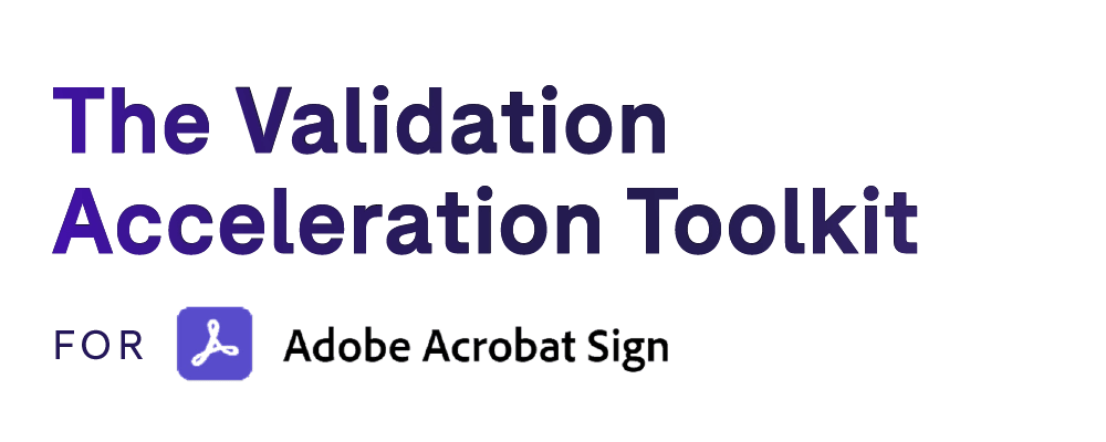 The Validation Acceleration Toolkit copy